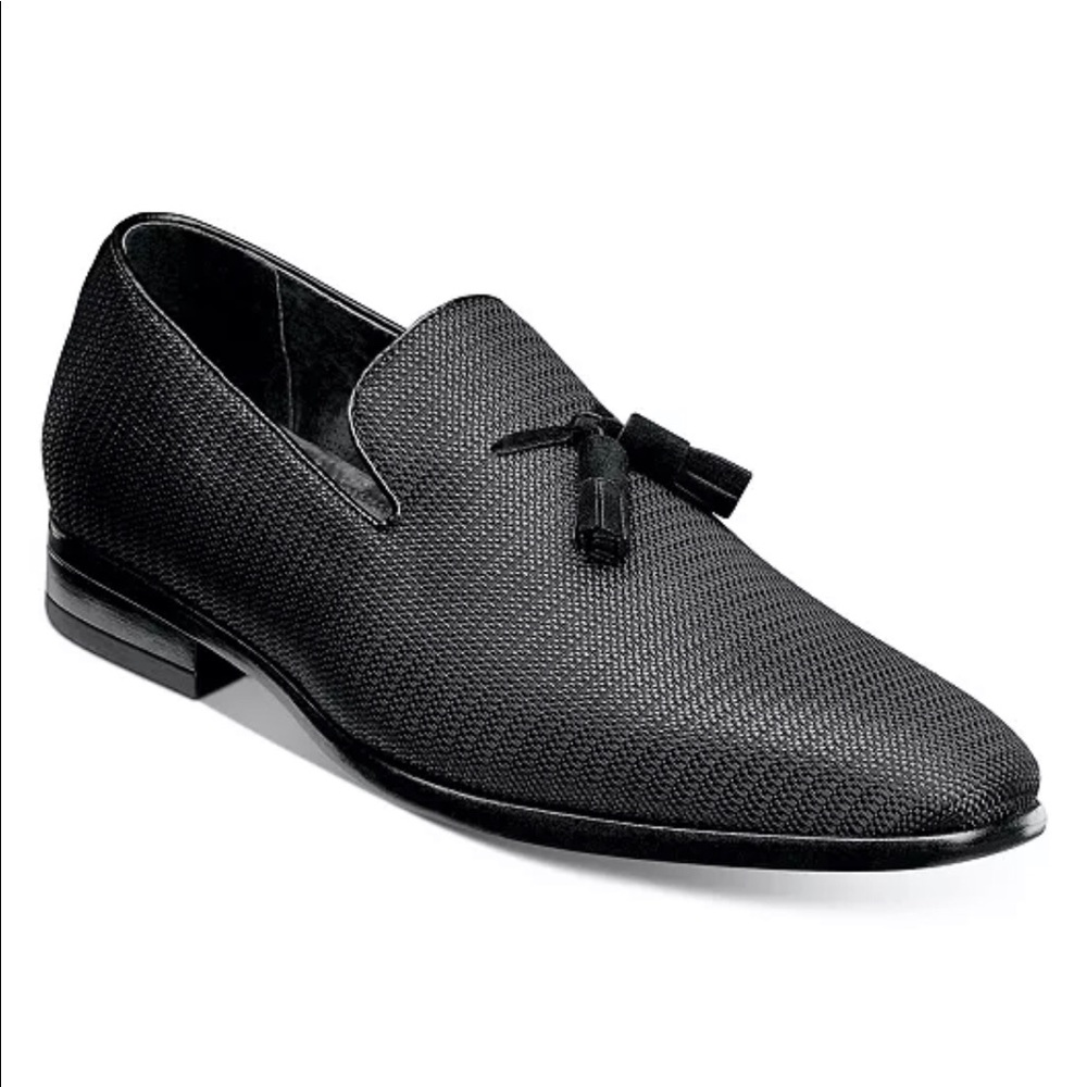 Stacy Adams Men’s Tazewell Plain Toe Tassel Slip-on Shoes size 11.5